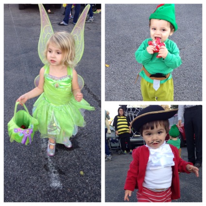 Tinker Bell Peter Pan and Hook